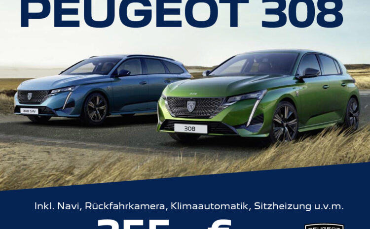  Peugeot 308 Top-Angebot